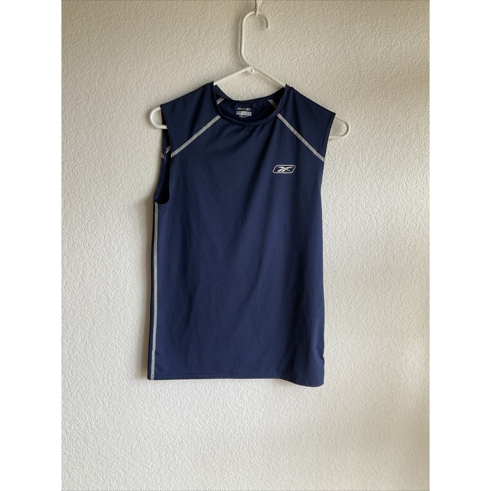 Redbox Blue Gray Boys Tank Top Size xL Summer Activewear Gym School